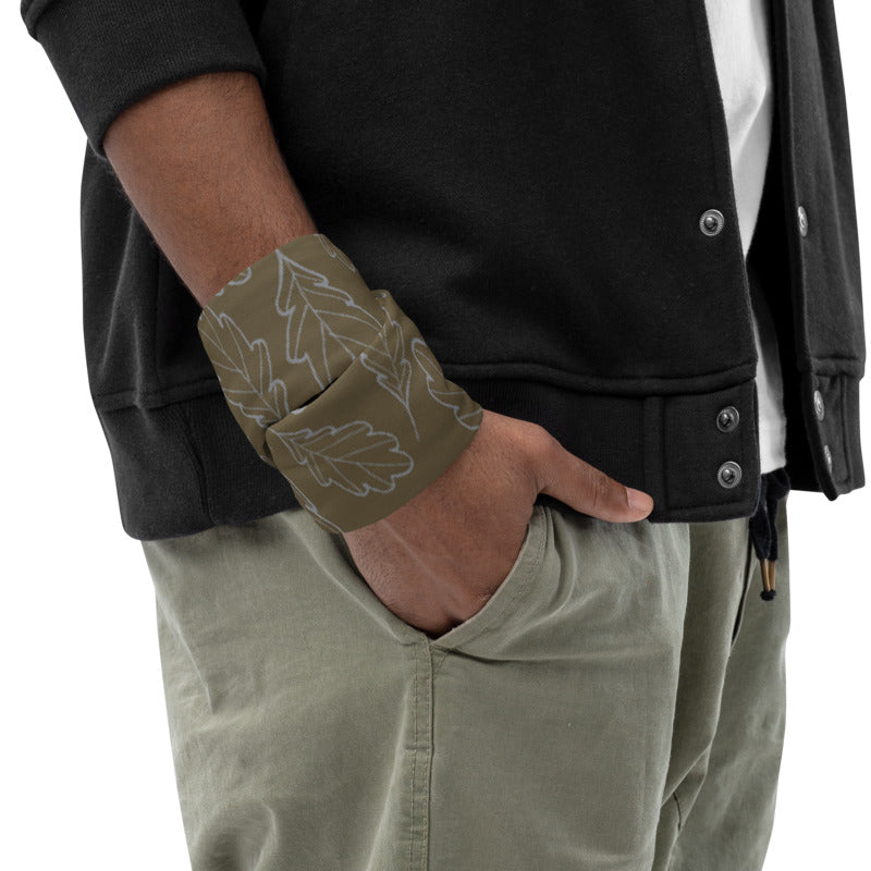 Oak Leaf Neck Gaiter (Sleet/Military Olive)