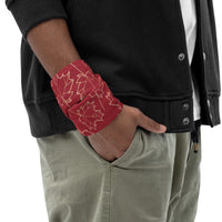 Maple Leaf Neck Gaiter (Peachy Nougat/Samba)