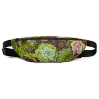 Succulent Print Fanny Pack