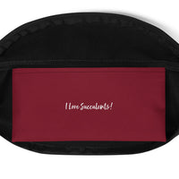 Succulent Print Fanny Pack