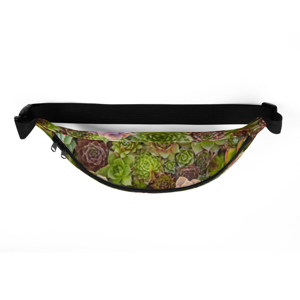 Succulent Print Fanny Pack