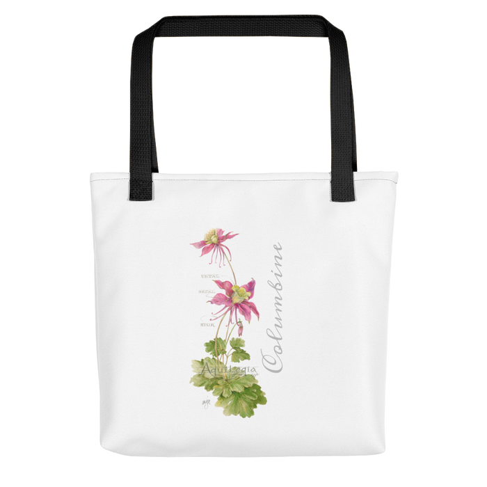 Columbine Botanical — Tote Bag