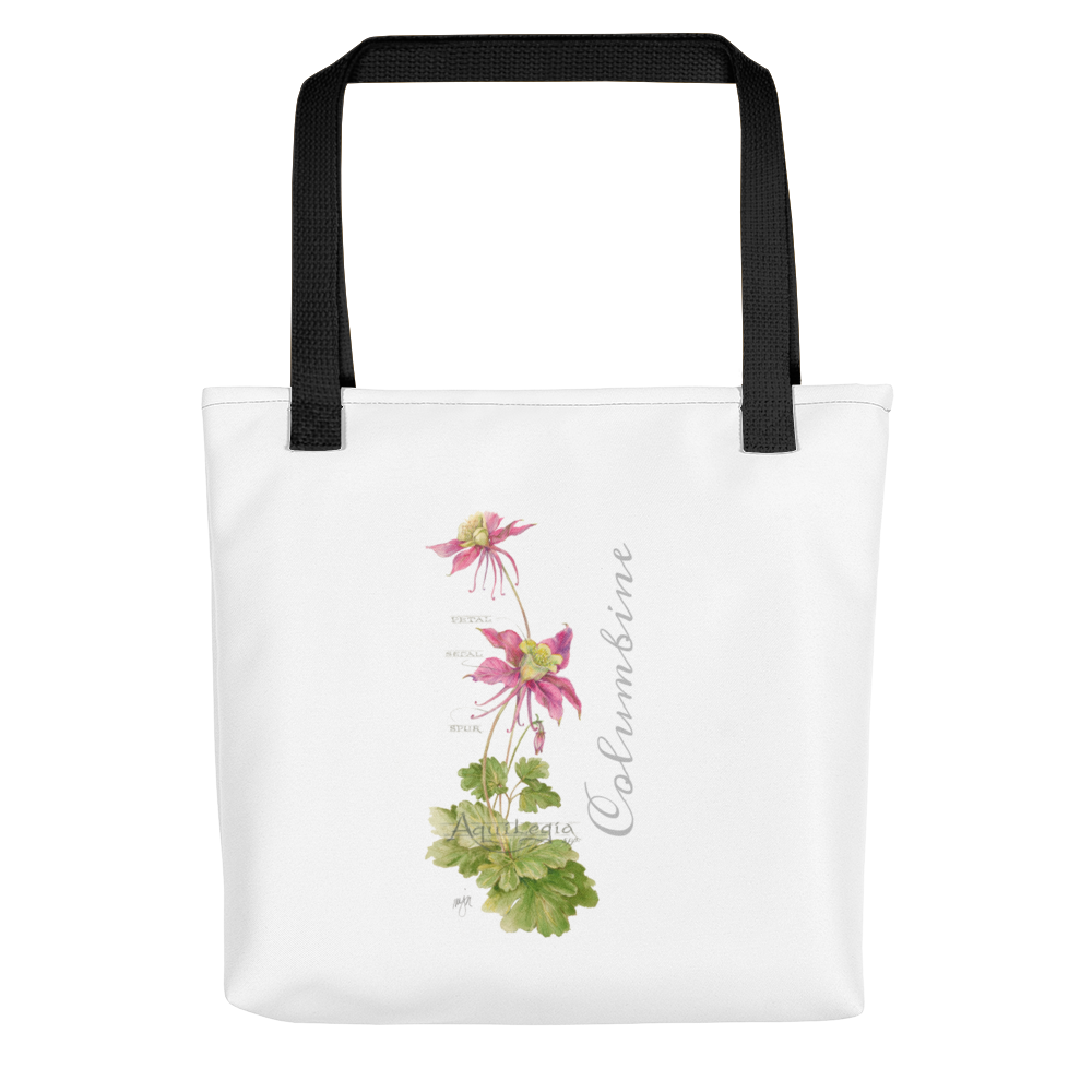 Columbine Botanical — Tote Bag