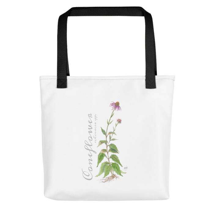 Coneflower Botanical — Tote Bag