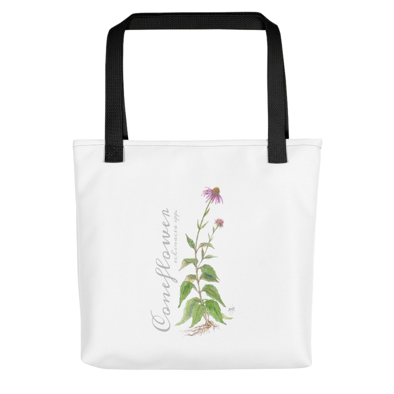 Coneflower Botanical — Tote Bag