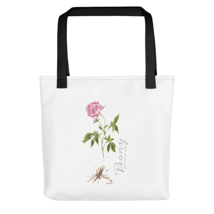 Peony Botanical — Tote Bag