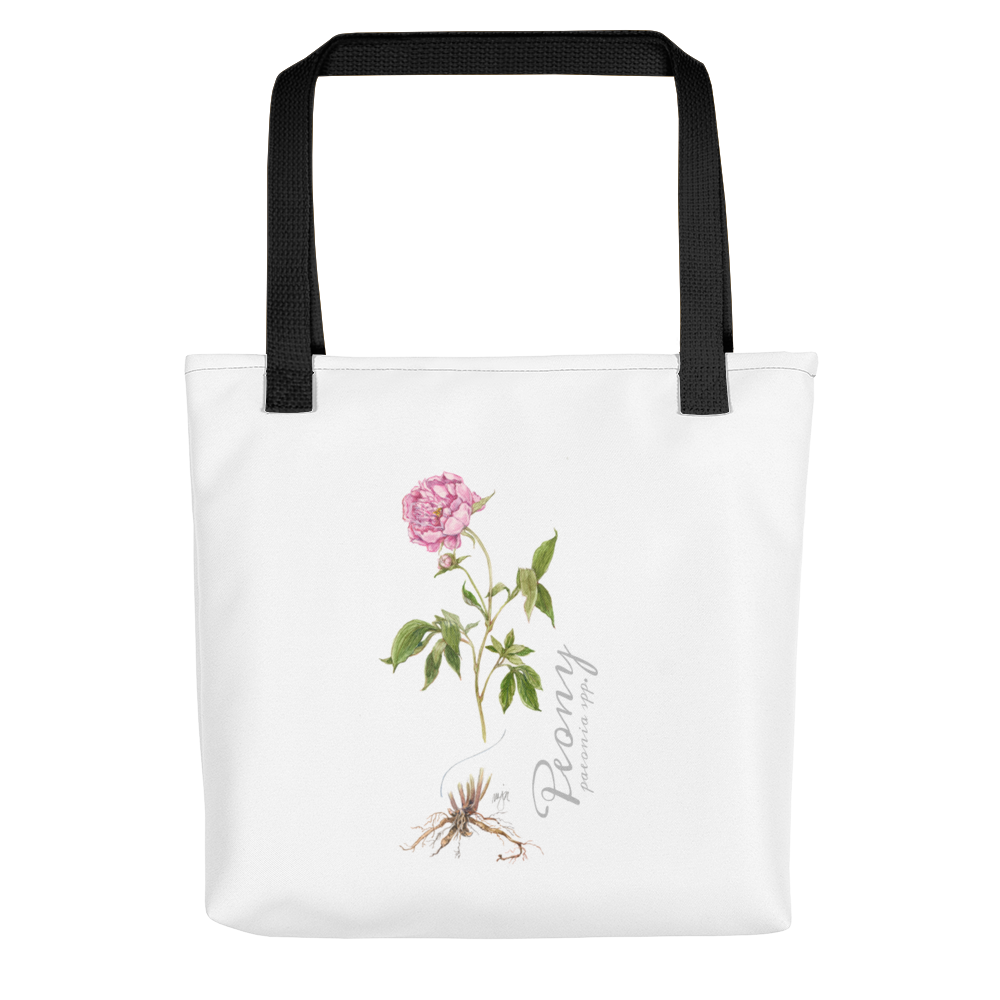 Peony Botanical — Tote Bag