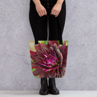 Black Dahlia Tote Bag