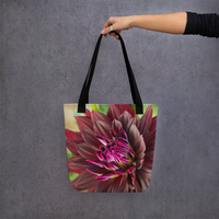 Black Dahlia Tote Bag