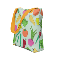 Vegetable Illustration Tote bag