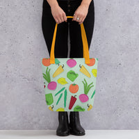 Vegetable Illustration Tote bag