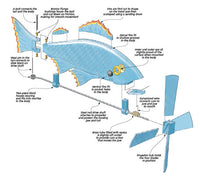 Fish Whirligig