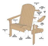 Adirondack Chair and Settee Project Plan