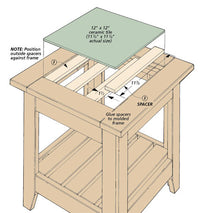 Tile-Top Table