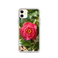 Red Camelia iPhone Case