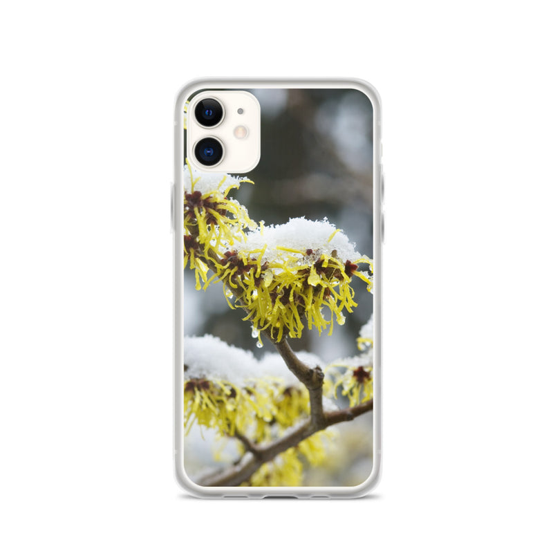 Witch Hazel/Snow iPhone Case