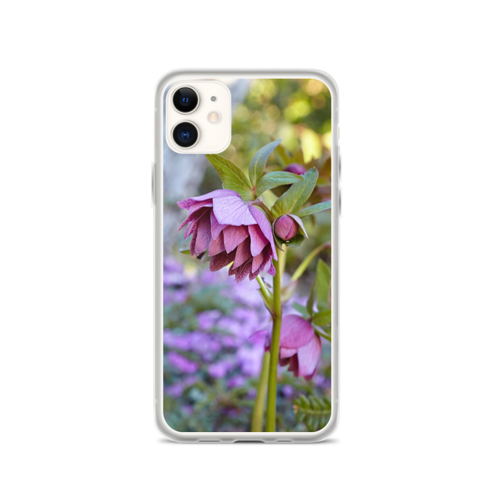Double Hellebore iPhone Case