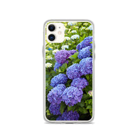 Blue Hydrangea iPhone Case