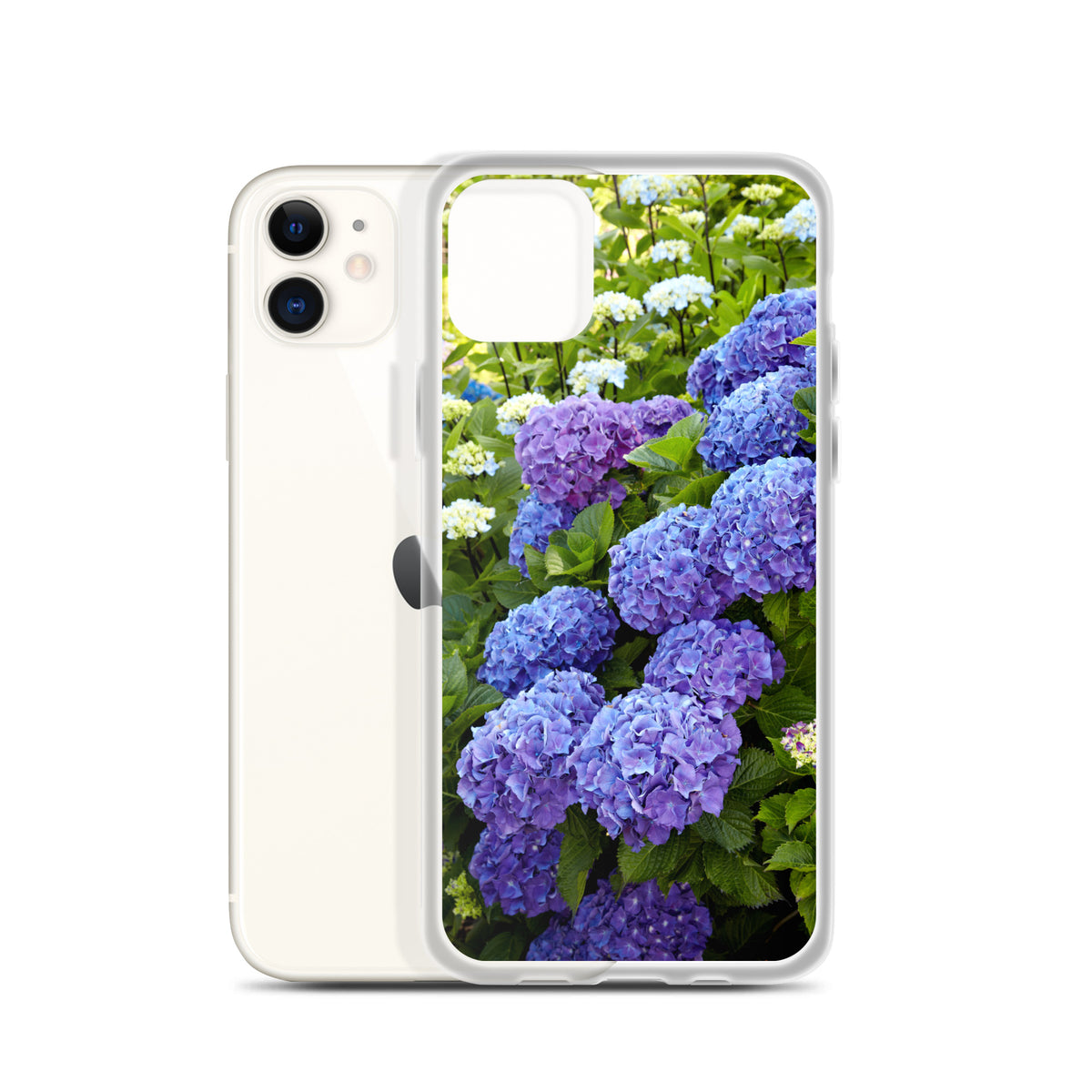 Blue Hydrangea iPhone Case