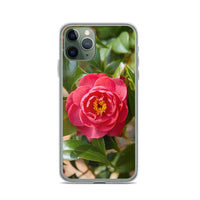 Red Camelia iPhone Case