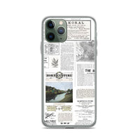 Vintage Horticulture Magazine iPhone Case