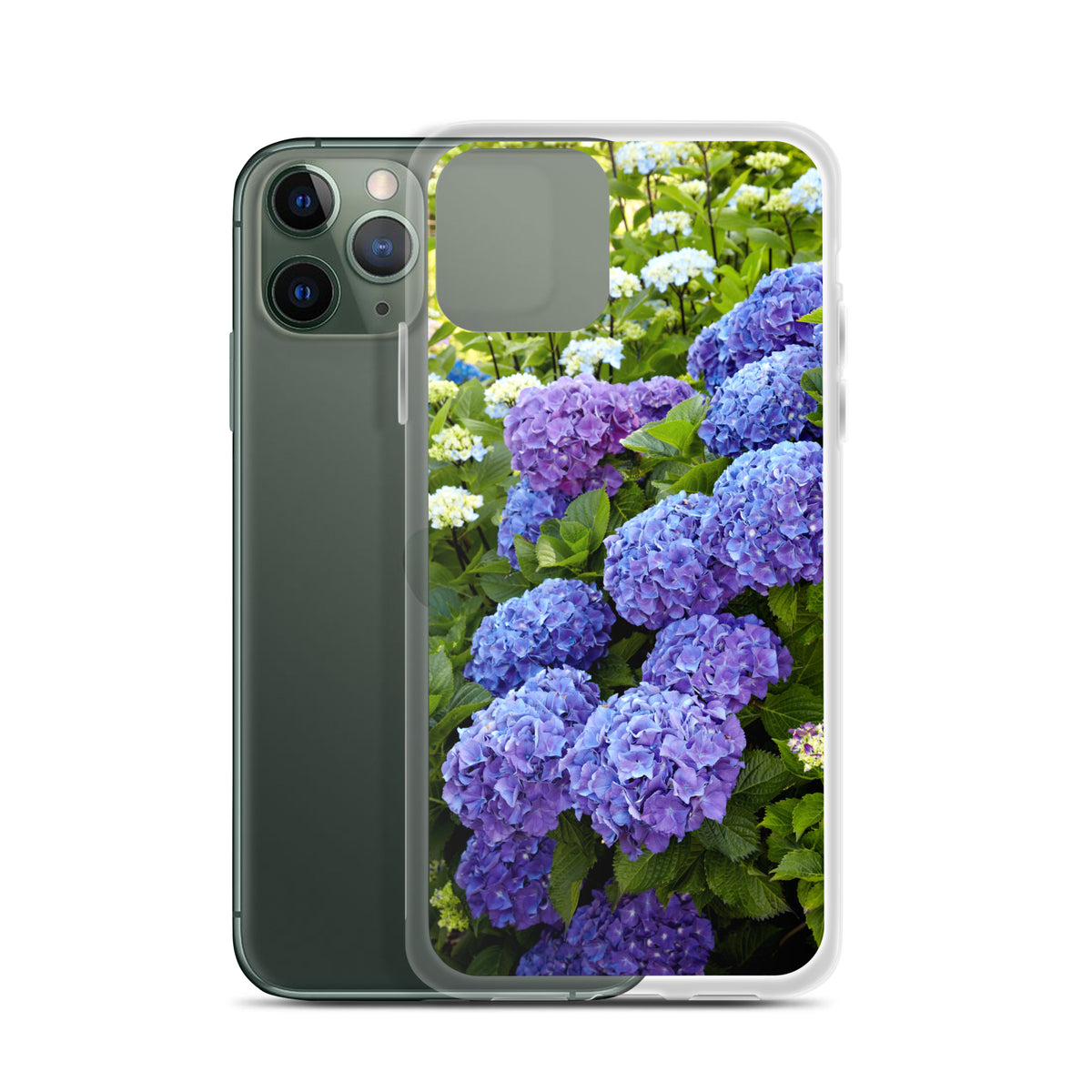 Blue Hydrangea iPhone Case