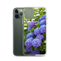 Blue Hydrangea iPhone Case