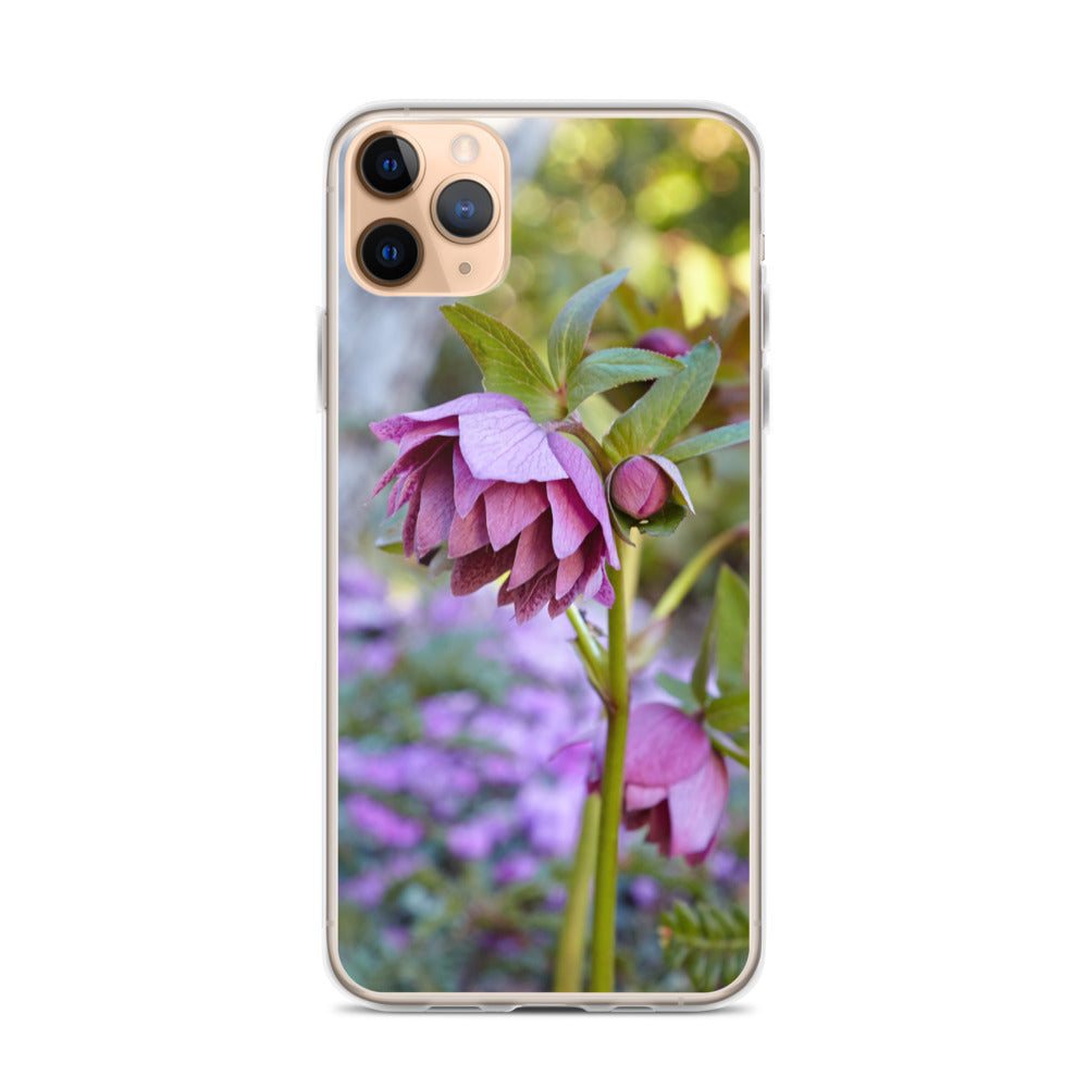Double Hellebore iPhone Case
