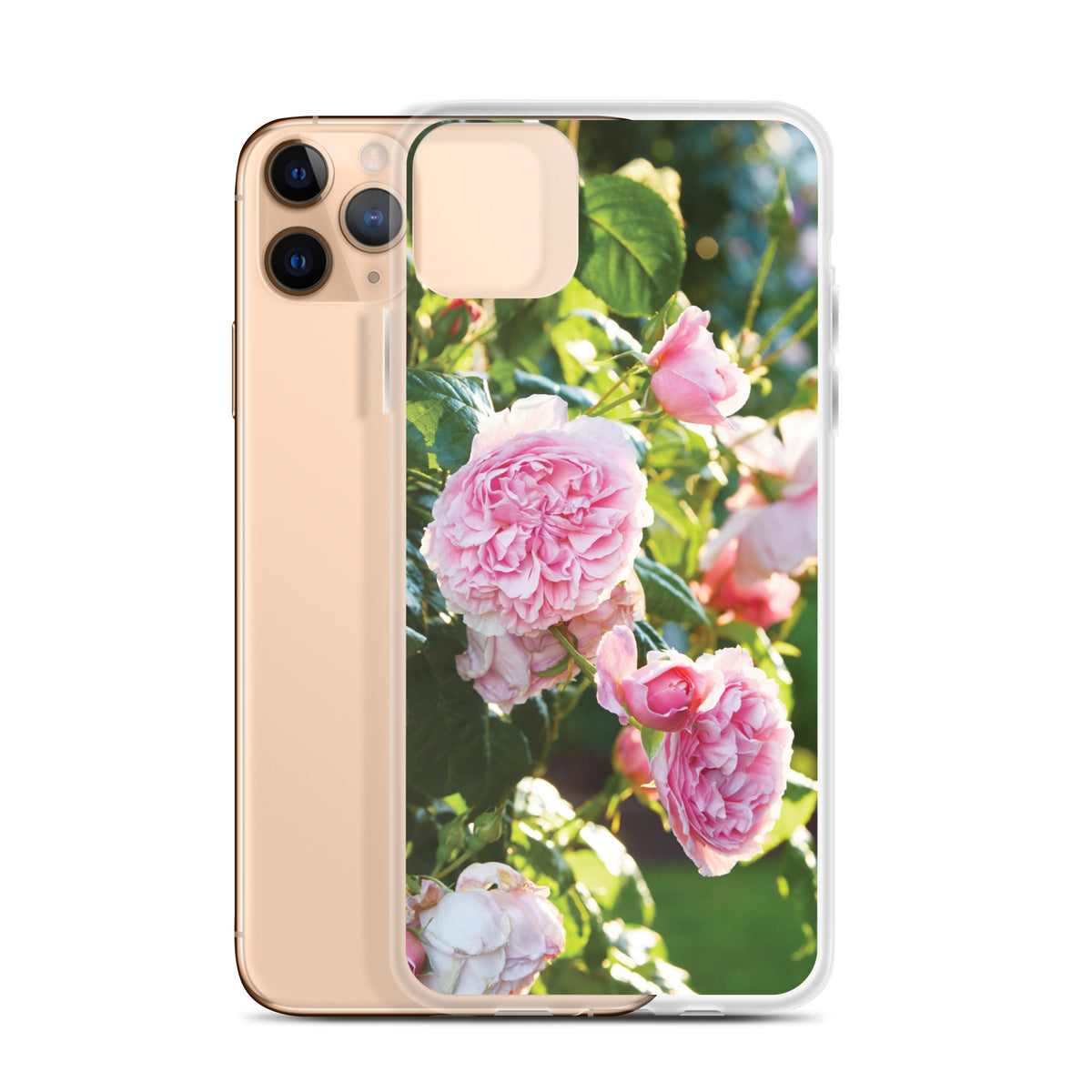 Pink Roses iPhone Case