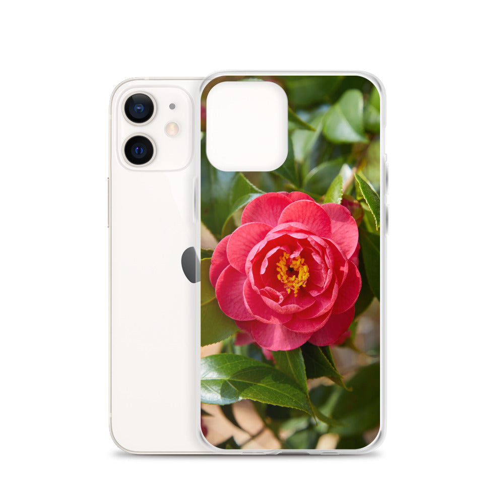 Red Camelia iPhone Case