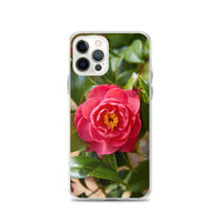 Red Camelia iPhone Case