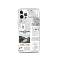 Vintage Horticulture Magazine iPhone Case
