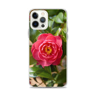 Red Camelia iPhone Case