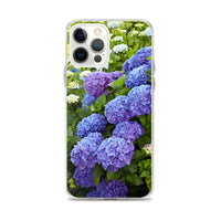 Blue Hydrangea iPhone Case