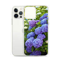 Blue Hydrangea iPhone Case