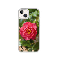 Red Camelia iPhone Case