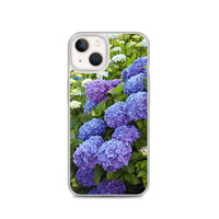 Blue Hydrangea iPhone Case