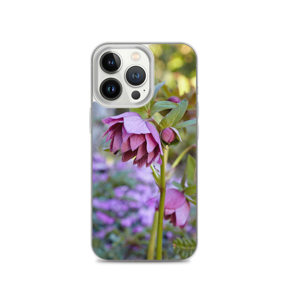 Double Hellebore iPhone Case