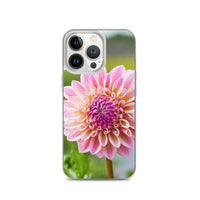 Pink Dahlia iPhone Case