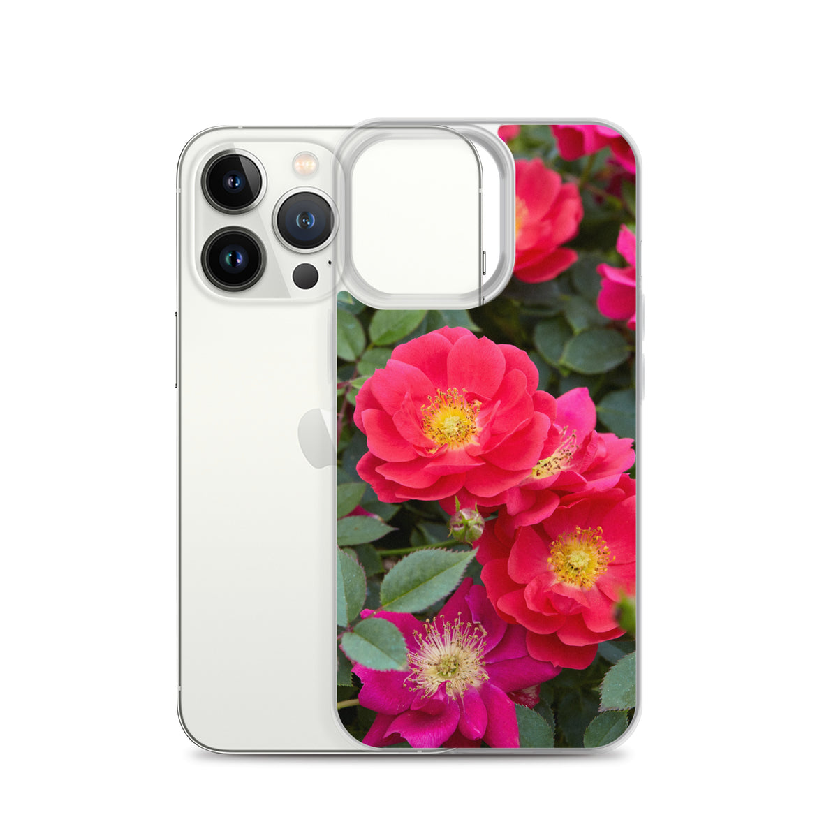 Colorful Roses iPhone Case