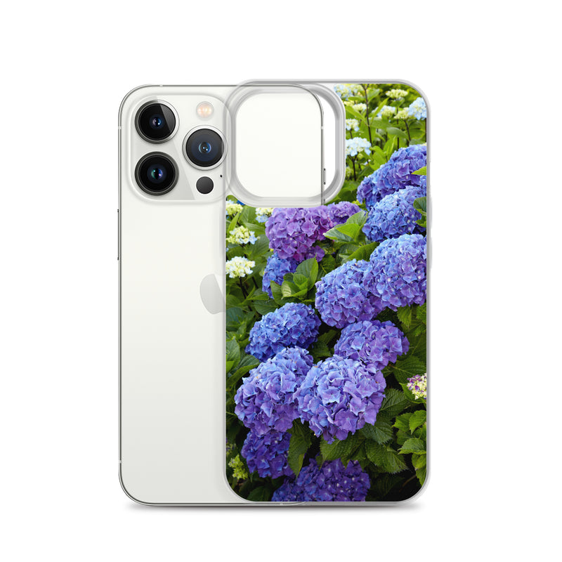 Blue Hydrangea iPhone Case