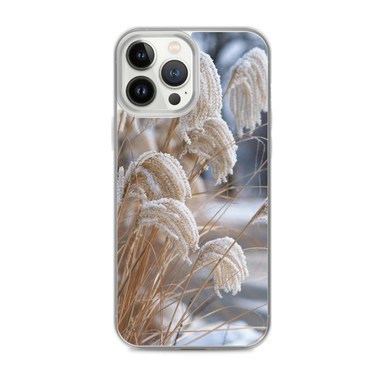 Winter Grasses iPhone Case
