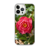 Red Camelia iPhone Case