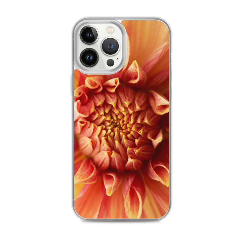 Dahlia Closeup iPhone Case