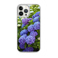 Blue Hydrangea iPhone Case