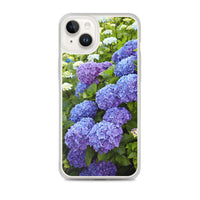 Blue Hydrangea iPhone Case