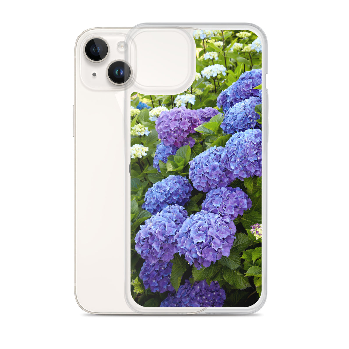 Blue Hydrangea iPhone Case