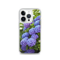 Blue Hydrangea iPhone Case