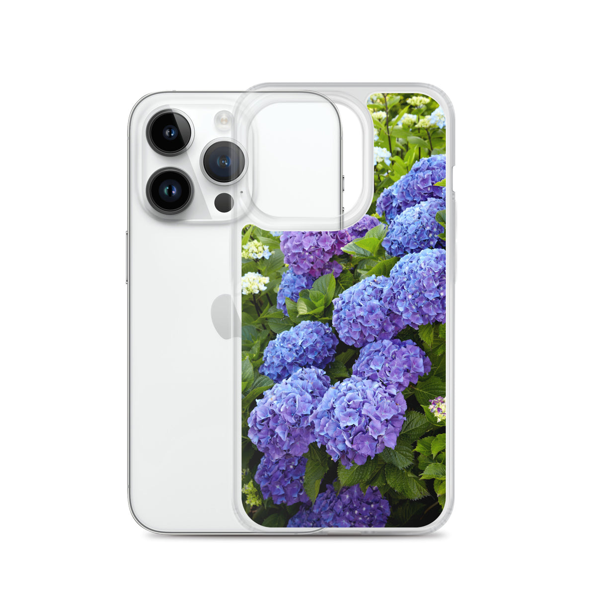 Blue Hydrangea iPhone Case