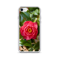 Red Camelia iPhone Case